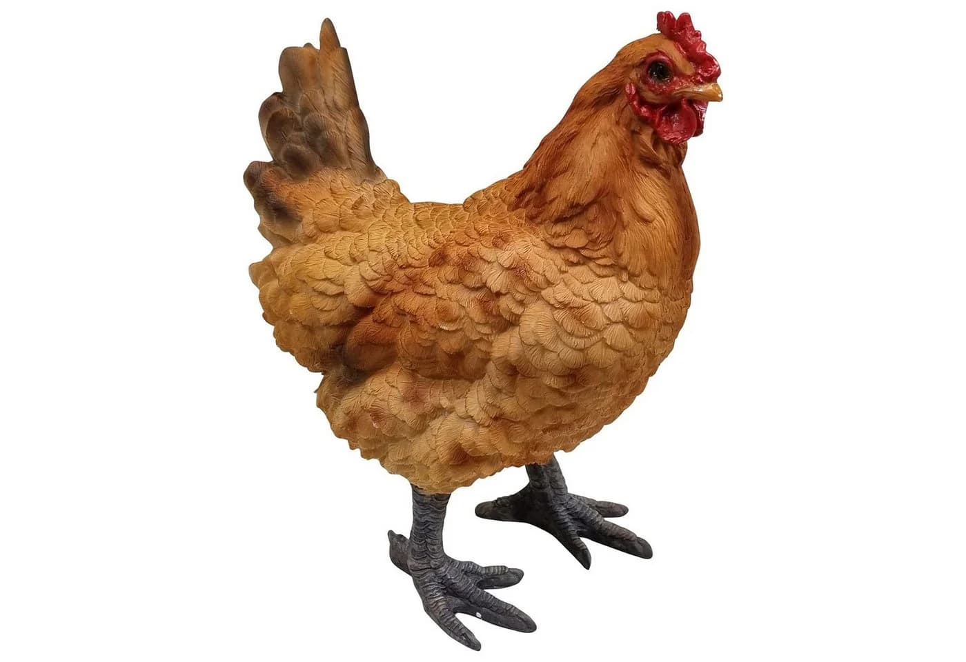Fachhandel Plus Tierfigur Henne Huhn ROSI lebensechte Gartenfigur - Bild 2