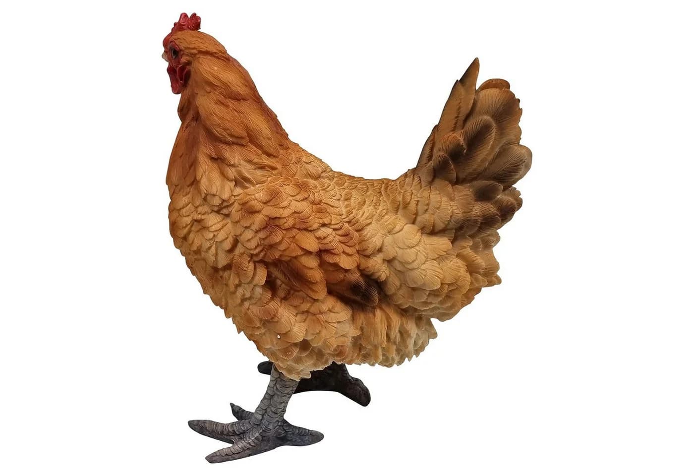 Fachhandel Plus Tierfigur Henne Huhn ROSI lebensechte Gartenfigur - Bild 3