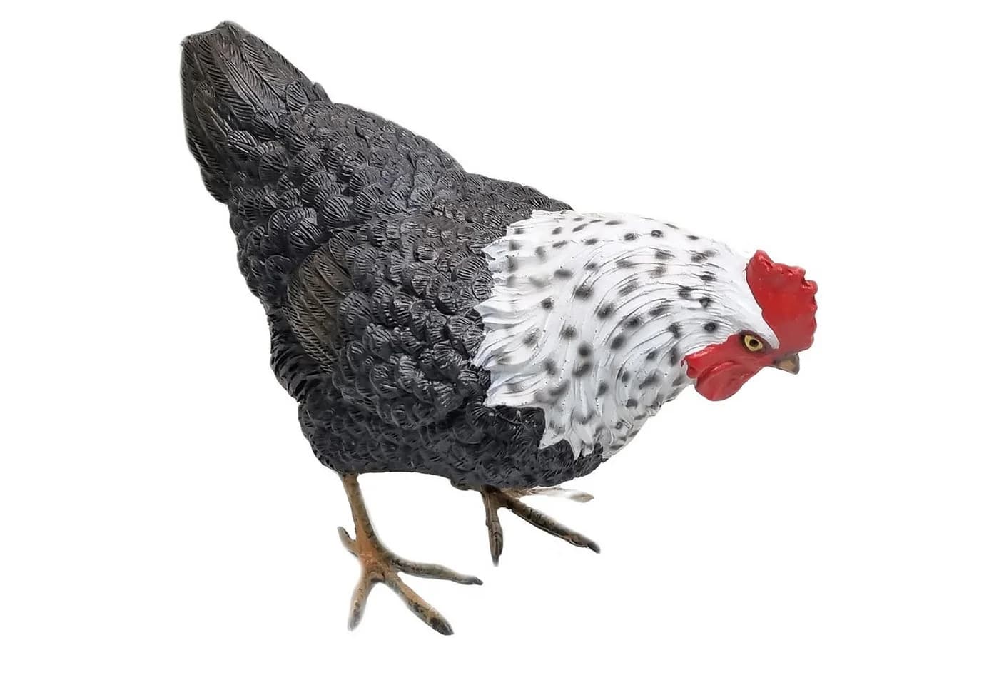 Fachhandel Plus Gartenfigur Hahn & Henne Bunt Polyresin - Bild 5