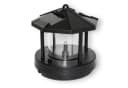 Fachhandel Plus Leuchtturm Roter Sand Solar LED blinkend Maritime Garten Dekoration Bild 5