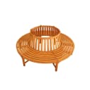 Sedex Baumbank Kentucky Holz Gartenbank Braun Bild 2