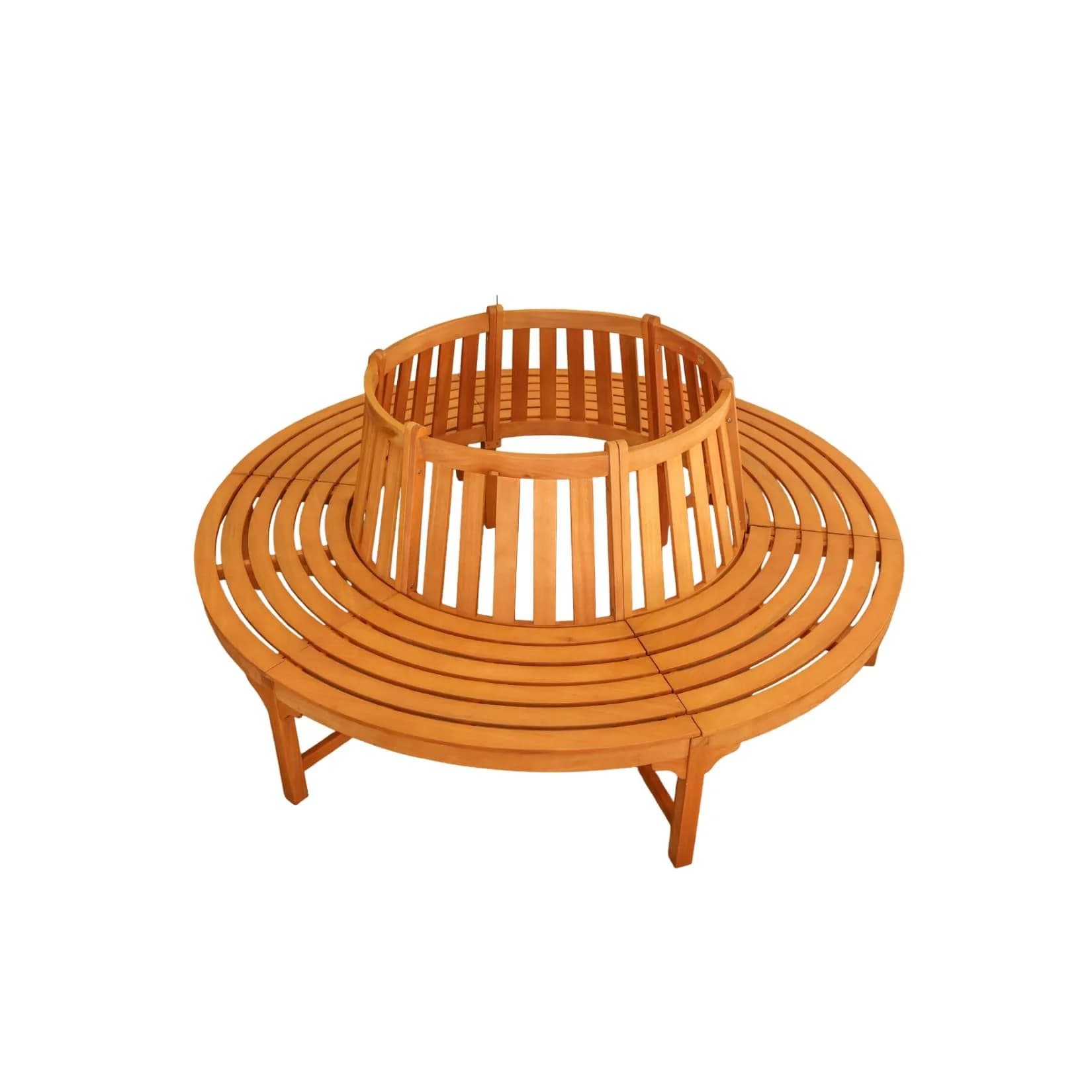 Sedex Baumbank Kentucky Holz Gartenbank Braun - Bild 2