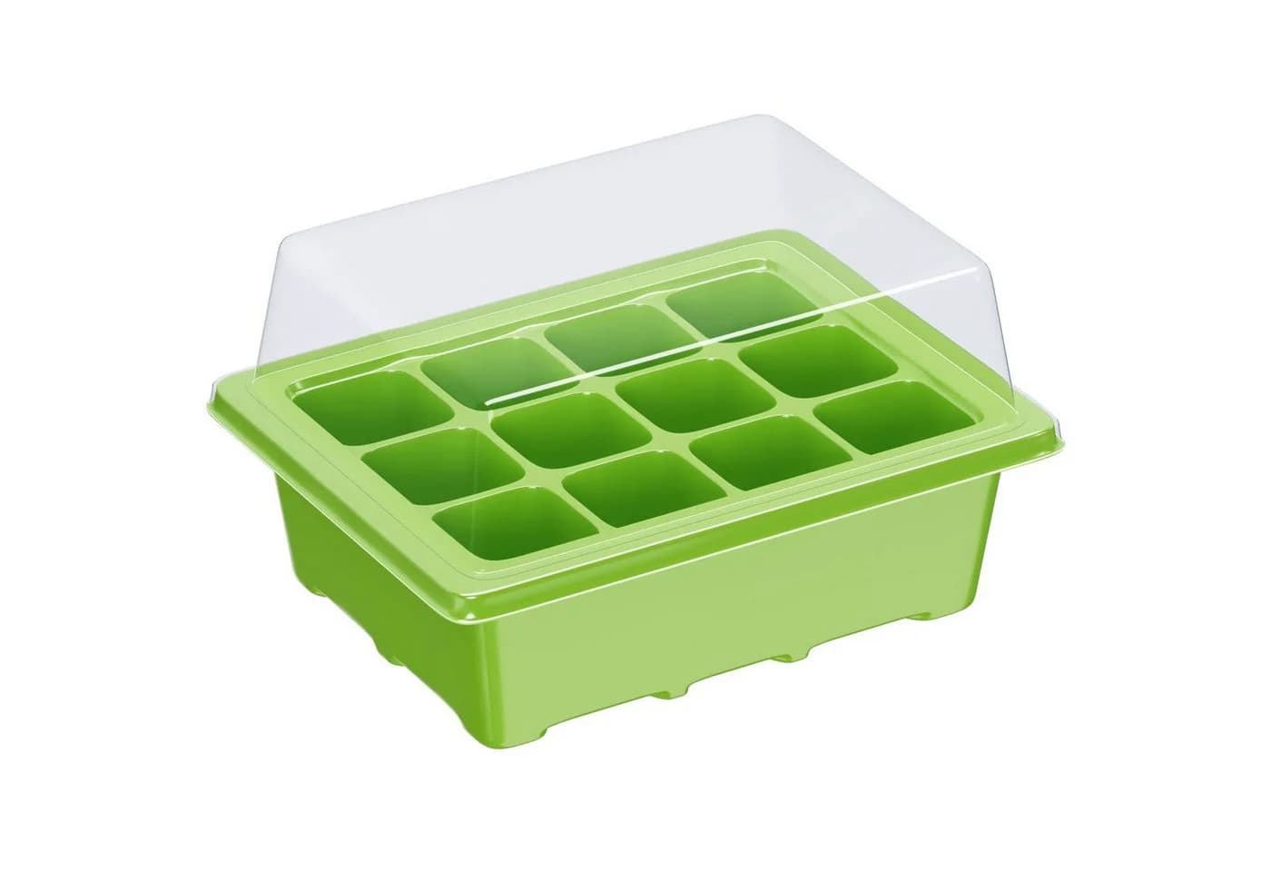 Wellgro Mini Gewächshaus Grün/Transparent für bis zu 12 Pflanzen - Bild 3