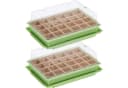 Wellgro Mini Gewächshaus Grün für 24 Pflanzen Bild 2