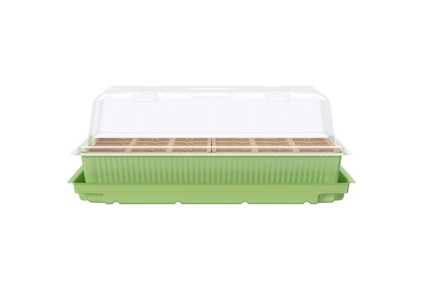 Wellgro Mini Gewächshaus Grün für 24 Pflanzen - Bild 4