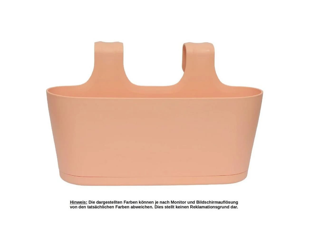 Engelland Blumenkasten zum Hängen mit Wasserauffangschale