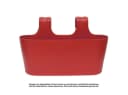 Engelland Blumenkasten zum Hängen Rot 2er Set mit Wasserauffangschale Bild 1