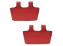 Engelland Blumenkasten zum Hängen Rot 2er Set mit Wasserauffangschale Bild 2