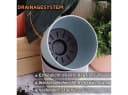 Engelland Blumentopf mit Drainagesystem Grau PP-Kunststoff Bild 1