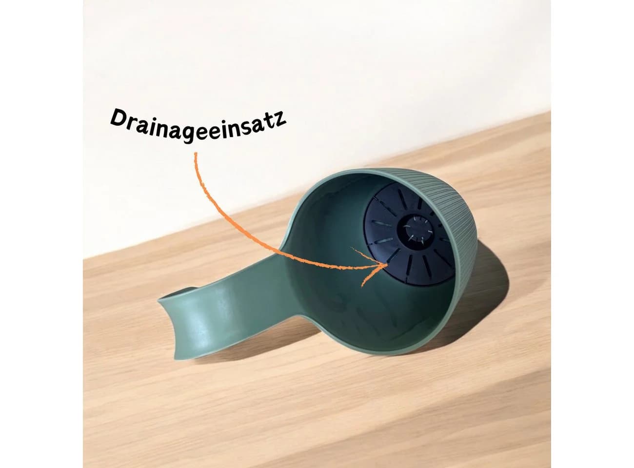 Engelland Hängetopf Orange UV-beständig mit Drainagesystem - Bild 3