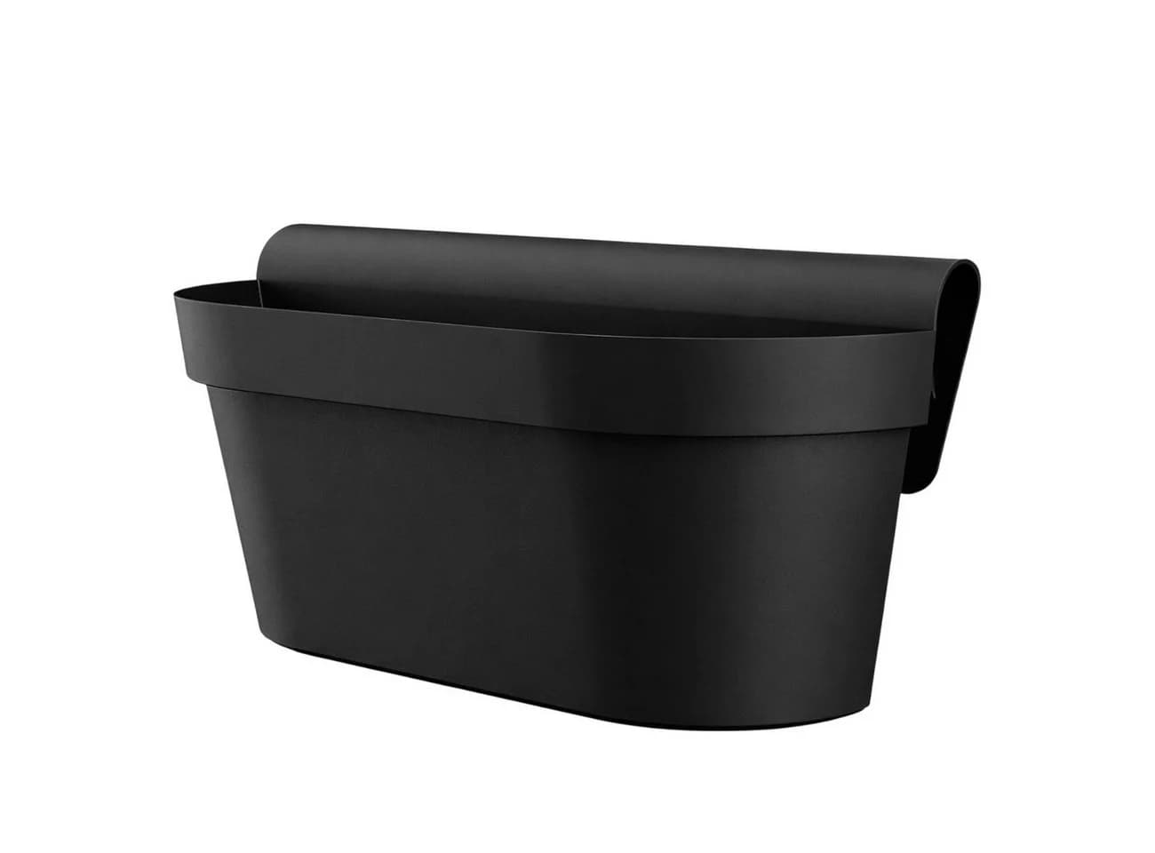 Engelland Balkonkasten mit Wasserspeicher Schwarz - Bild 2