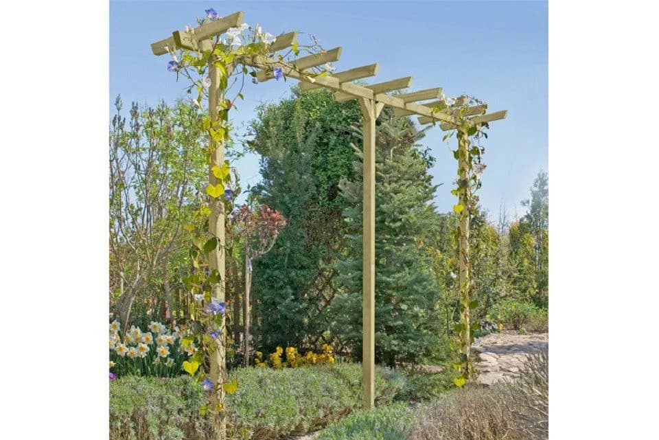 Gartenpirat Pergola 450 cm lang Torbogen Rankhilfe