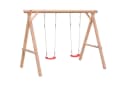 Gartenpirat Schaukelgestell Lärchenholz Premium 1.2 mit 2 Sitzen Bild 2