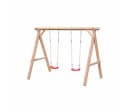 Gartenpirat Schaukelgestell Lärchenholz Premium 1.2 mit 2 Sitzen Bild 4