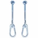 Gartenpirat Schaukelhaken M12 x 250 mm Verzinkt mit Karabiner Bild 2