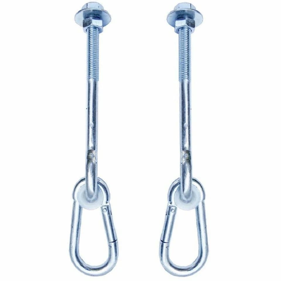 Gartenpirat Schaukelhaken M12 x 250 mm Verzinkt mit Karabiner - Bild 2