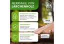 Gartenpirat Gartenzaun aus Zaunlatten Lärche 180 cm Bild 1