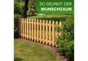 Gartenpirat Gartenzaun aus Zaunlatten Lärche 180 cm Bild 3