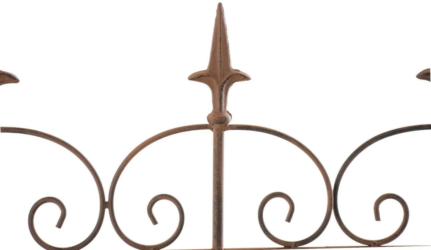 CLP Rankhilfe Mangold Gartenzaun Braun Landhausstil - Bild 5