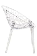 CLP Gartenstuhl Crystal 2er Set Stapelstuhl Transparent Bild 5