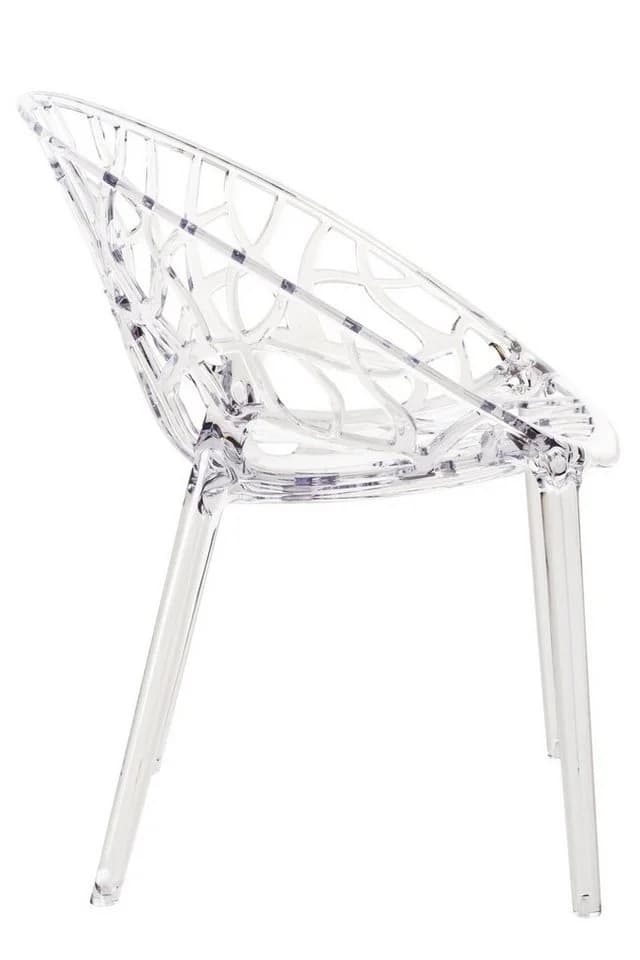 CLP Gartenstuhl Crystal 2er Set Stapelstuhl Transparent - Bild 5