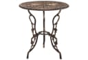 casa.pro Balkonset Wakefield Tisch mit 2 Stühlen Bistro-Set Bronze Bild 3