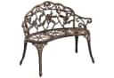 casa.pro Gartenbank Monfalcone Gusseisen Bronzenfarbe Bild 2