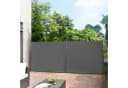 pro.tec Seitenarmmarkise Alcazaba Sichtschutz grau Bild 2