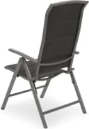 BRUBAKER Gartenstuhl Milano Klappstuhl Aluminium Silbergrau Bild 3