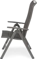 BRUBAKER Gartenstuhl Milano Klappstuhl Aluminium Silbergrau Bild 5