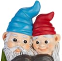 BRUBAKER Gartenzwerg Liebespaar Bunt Wetterfest Gartenfigur Bild 3