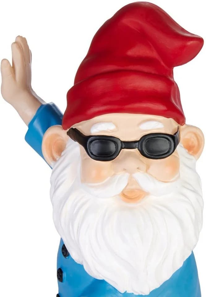 BRUBAKER Gartenzwerg Pinkelnder Zwerg mit Sonnenbrille - Bild 3