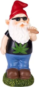 BRUBAKER Gartenzwerg Cannabis Frecher Zwerg mit Joint Bild 2