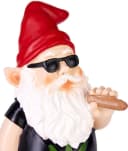 BRUBAKER Gartenzwerg Cannabis Frecher Zwerg mit Joint Bild 3