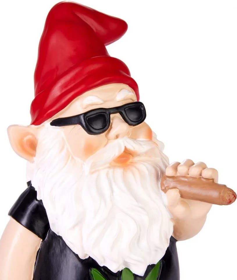 BRUBAKER Gartenzwerg Cannabis Frecher Zwerg mit Joint - Bild 3
