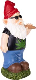 BRUBAKER Gartenzwerg Cannabis Frecher Zwerg mit Joint Bild 5