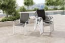 KETTLER Gartenstuhl BasicPlus 6er-Set Stapelsessel Silber/Anthrazit Aluminium Bild 1
