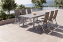 KETTLER Garten-Essgruppe mit Ausziehtisch und 6 Klappstühlen Bild 3
