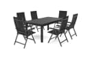 KETTLER BasicPlus Garten-Essgruppe mit Ausziehtisch und 6 Klappstühlen Bild 3