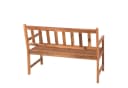 ESTEXO Gartenbank 2-Sitzer massiv Akazienholz Natur Bild 1