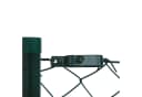 ESTEXO Maschendrahtzaun Komplettset 1,25 x 15 m Grün PVC Bild 3
