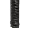 ESTEXO Gartentisch Polyrattan Schwarz Glas Beistelltisch Bild 5
