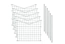 ESTEXO Teichzaun 11tlg. Set 5 Elemente Anthrazit Metall Bild 2