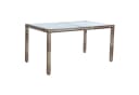ESTEXO Sitzgruppe 6 Pers. Polyrattan Beige-Braun Gartenset Bild 1