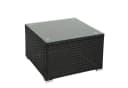 ESTEXO Sitzgruppe Rattan Lounge 3-Sitzer Sofa Schwarz Bild 4