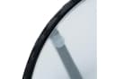 ESTEXO Gartentisch Rund Schwarz Polyrattan mit Glasplatte Bild 5