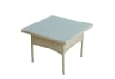 ESTEXO Gartentisch Beistelltisch Polyrattan Beige Bild 5