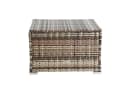 ESTEXO Gartenstuhl Rattanhocker XXL - Polyrattan Sitzhocker Bild 4