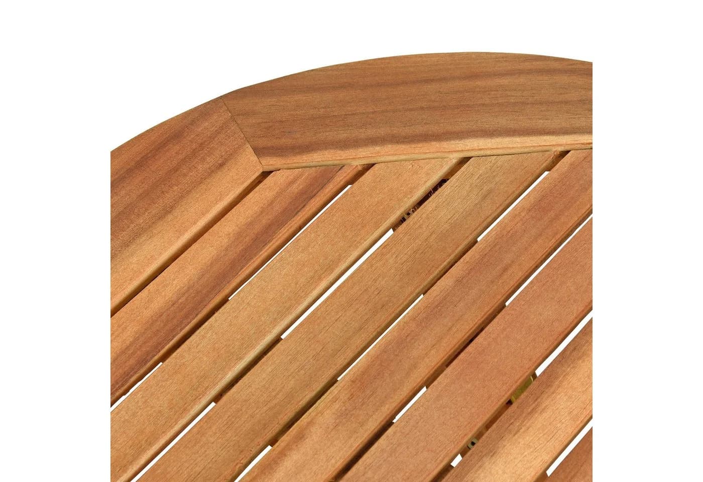 ESTEXO Gartentisch Klapptisch 48 cm Rund Akazienholz - Bild 3
