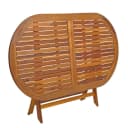 ESTEXO Gartentisch Oval Klappbar Akazienholz Bild 3